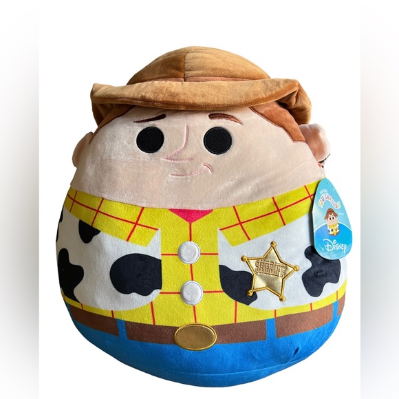 Disney Toy Story 12” Jessie & 16” Woody Squishmallow - Picture 2 of 9